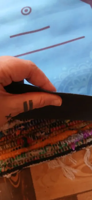 Esterilla Yoga Viaje Azul