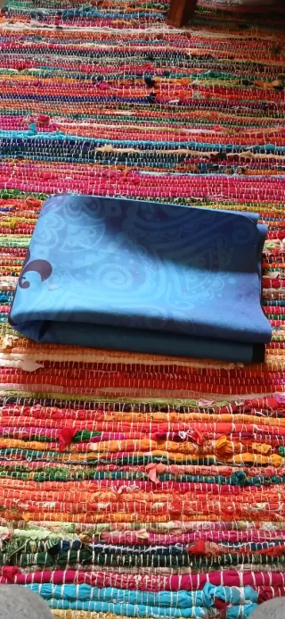 Esterilla Yoga Viaje Azul