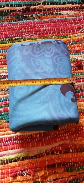 Esterilla Yoga Viaje Azul