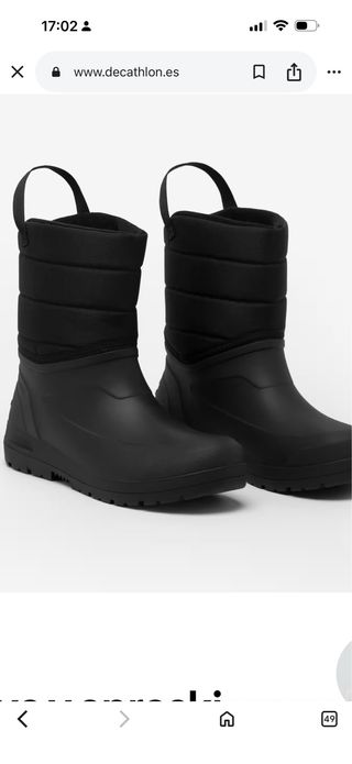 Botas de nieve adulto talla 42