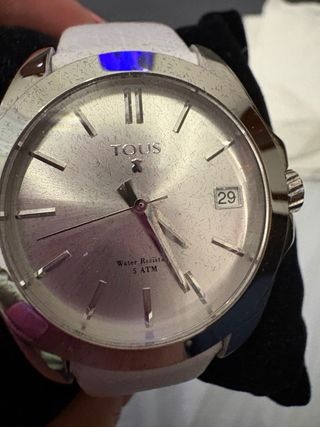 Reloj Tous Mujer Plata y Blanco