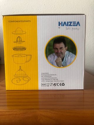 Exprimidor Eléctrico Haizea 25W 0,5L