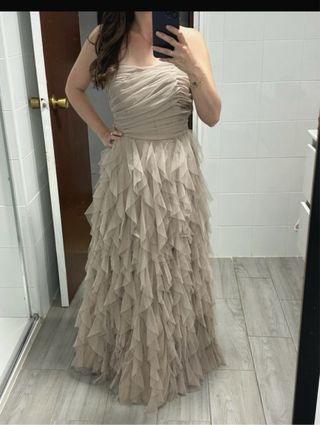 Vestido Pronovias Rosa Palo Talla XS