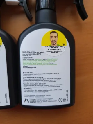 Lote 2 Sprays Corporales LUSH