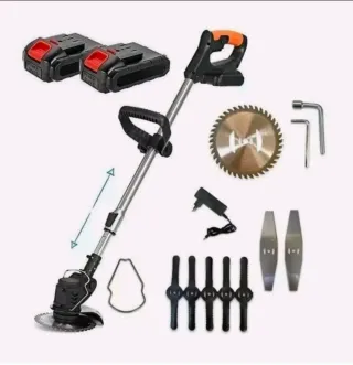 Decespugliatore Elettrico 2 Batterie Tagliabordi