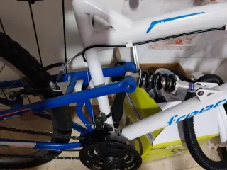 Bicicleta Montaña Doble Suspensión.