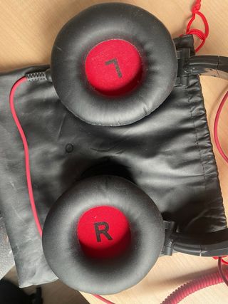 Cascos DJ OneOdio Negro/Rojo