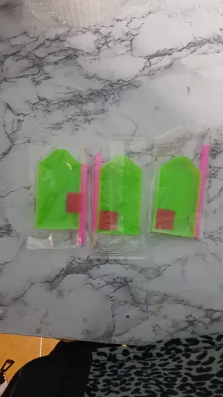 3 Contenitori per Diamond Painting Verdi