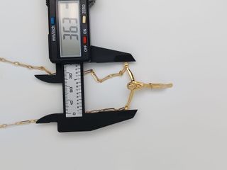 J-0779 Colgante Cristo Gaudí 18K + Cadena