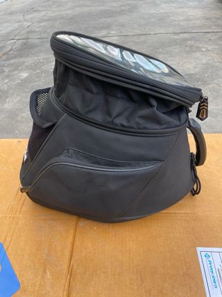 Bolso Depósito KTM Negro con Ventana Transparente
