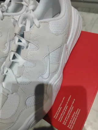 Scarpe Nike Tech Era Bianche e grigie