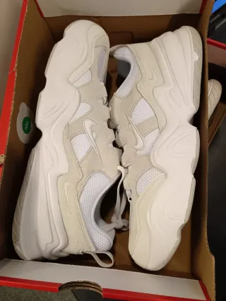 Scarpe Nike Tech Era Bianche e grigie