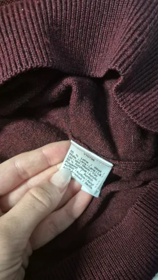 Jersey Lacoste Burdeos Talla XXL