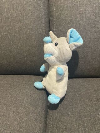 Peluche Topolino Grigio e Celeste
