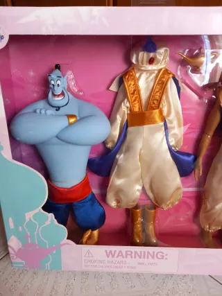 Set di Bambole Disney Aladdin e Jasmine