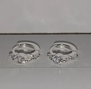Orecchini Argento Sterling 925 con Zirconi