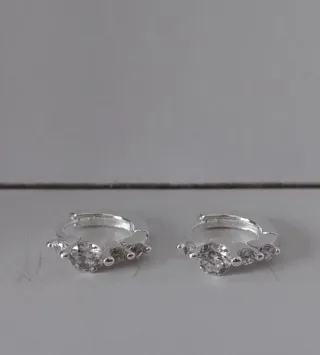 Orecchini Argento Sterling 925 con Zirconi