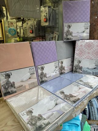 Juego de sábanas marca Tolra 90cm