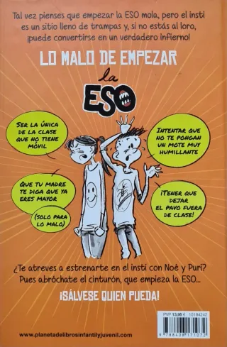 Empieza la ESO. ¡Sálvese quien pueda!: Ilustrac...