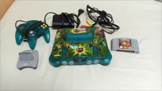 Pack Nintendo 64 Zelda Edición Transparente