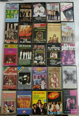 20 THE PLATTERS Cintas Cassettes ELIGE