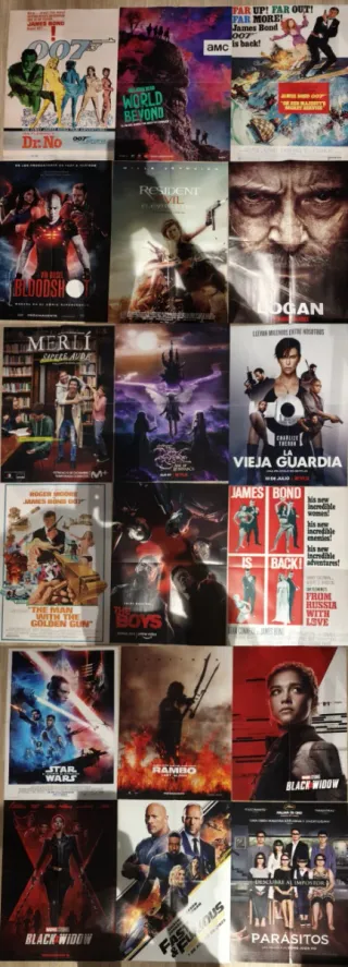 Póster Revista Acción Películas y Series