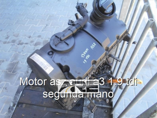 Motor asz audi a3 1.9 tdi segunda mano.