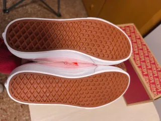 Zapatillas Vans rosas y blancas 37 y 38