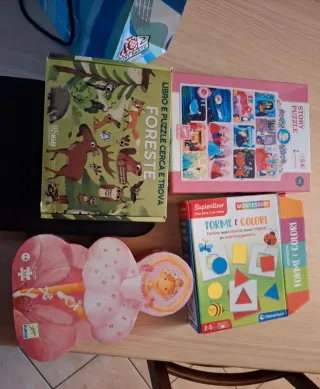 Lotto Giochi Bambini: Puzzle e Forme