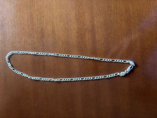 Cadena Figaro  baño de plata