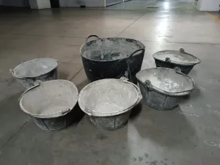 Cubetas de obra (lote)