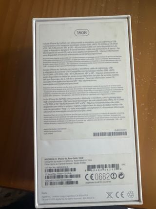 iPhone 6s Rose Gold/Blanco