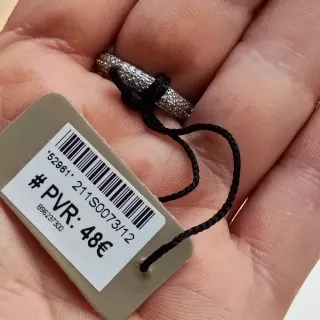 Sortija Plata Circonitas Salvatore