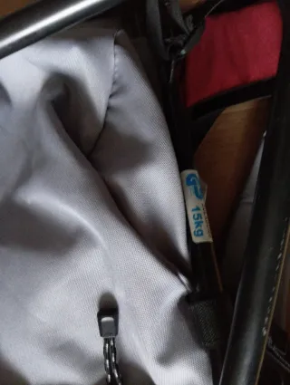 Mochila portabebés niños hasta 15 kgs (McKinley).