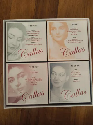 María Callas 25 Óperas Completas 52 CDs