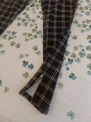 Pantalón cuadros mujer Talla 38