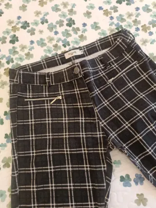 Pantalón cuadros mujer Talla 38