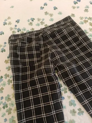 Pantalón cuadros mujer Talla 38