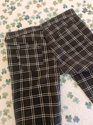 Pantalón cuadros mujer Talla 38
