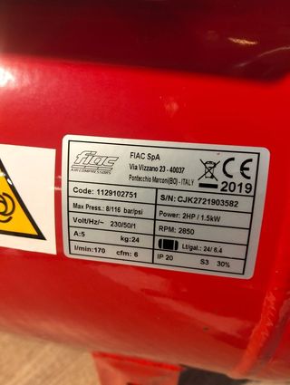 Compresor de aire LT24  FIAC