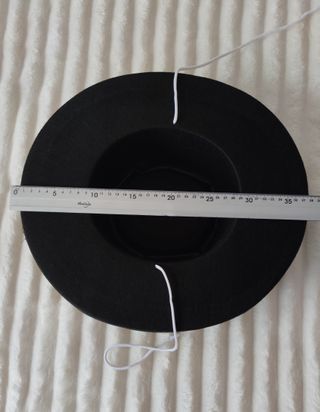 Sombrero El Zorro Negro con Z Dorada