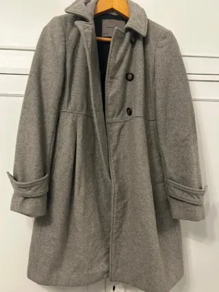 Abrigo Zara Gris