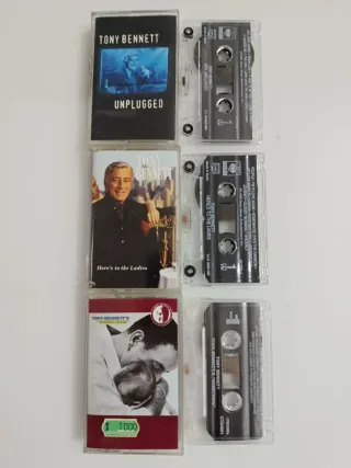 3 Tony Bennett Cintas Cassettes ELIGE