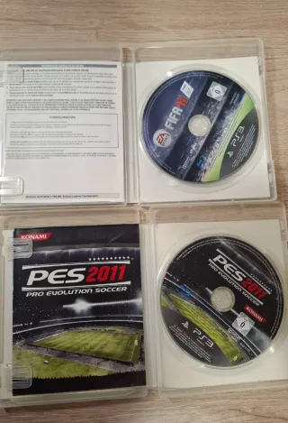 Lote 3 Videojuegos Fútbol PS3