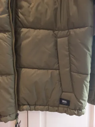 Anorak Vans Hombre Verde Oliva