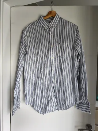 Camisa Pedro del Hierro Rayas Azul/Blanco