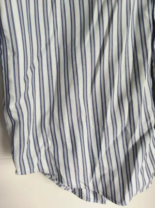 Camisa Pedro del Hierro Rayas Azul/Blanco