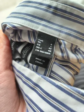 Camisa Pedro del Hierro Rayas Azul/Blanco