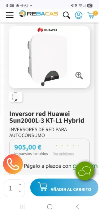 Inversor Huawei