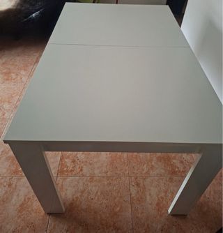 Mesa comedor blanca madera